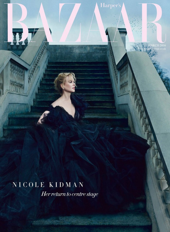 Nicole Kidman 登封面展現極致優雅