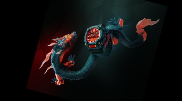 神龍降世,堅韌集結!G-SHOCK中華龍系列震撼上市